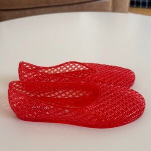 Old Navy Kids Red Jelly Shoes